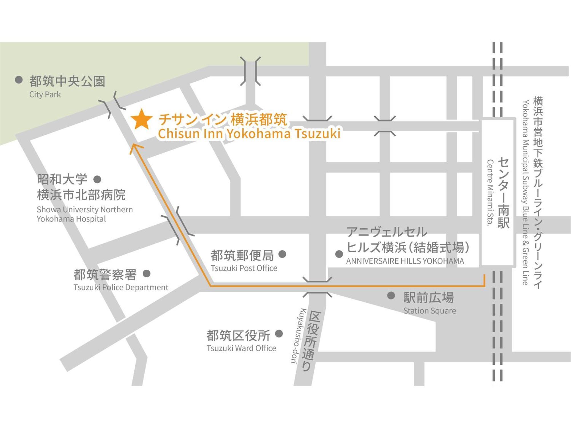 Chisun Inn Yokohama Tsuzuki מראה חיצוני תמונה